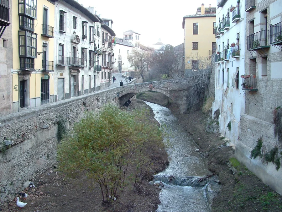 Carrera del Darro y Paseo de los Tristes