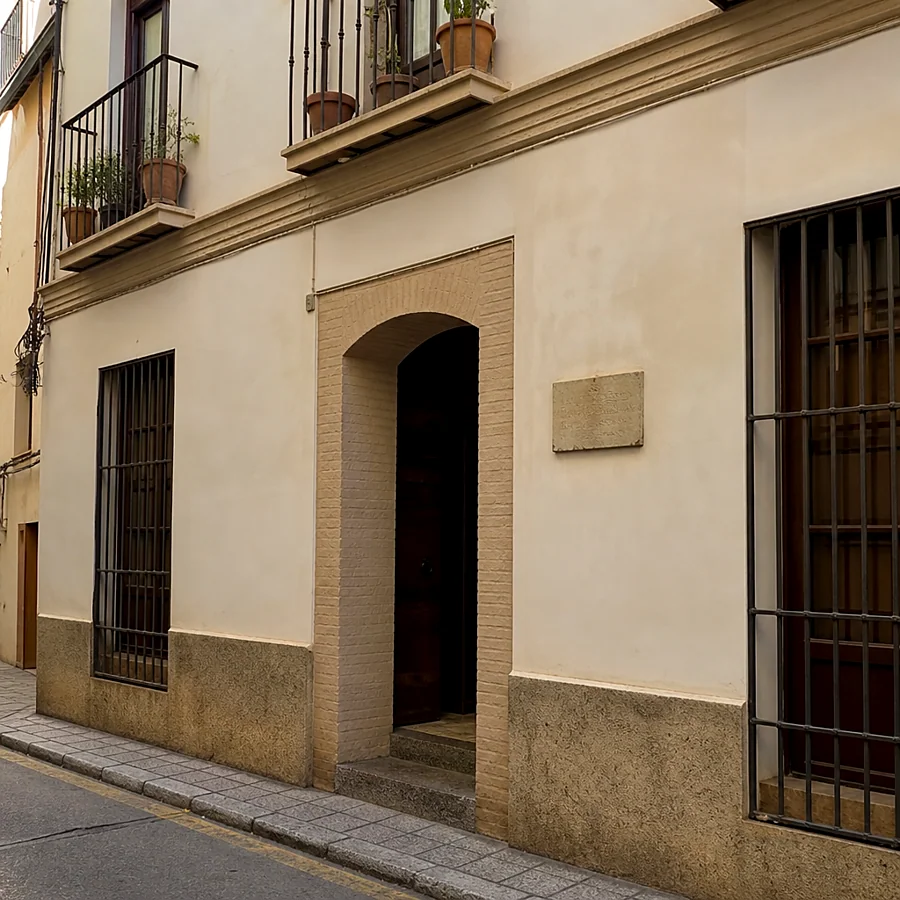 Recreación ilustrativa: Casa de Mariana Pineda