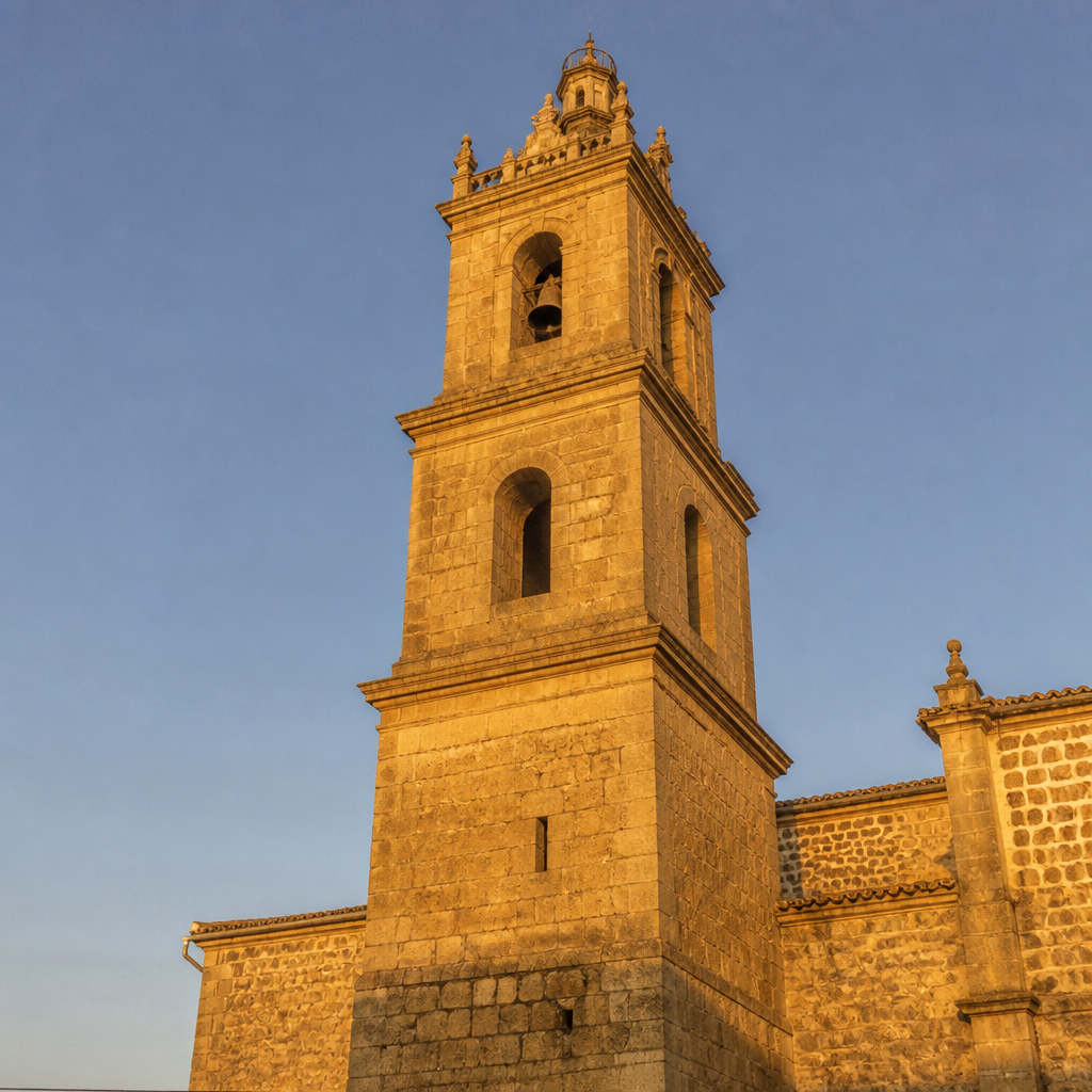 Torre de la Iglesia Parroquial de San Juan Bautista en Hinojosa del Duque