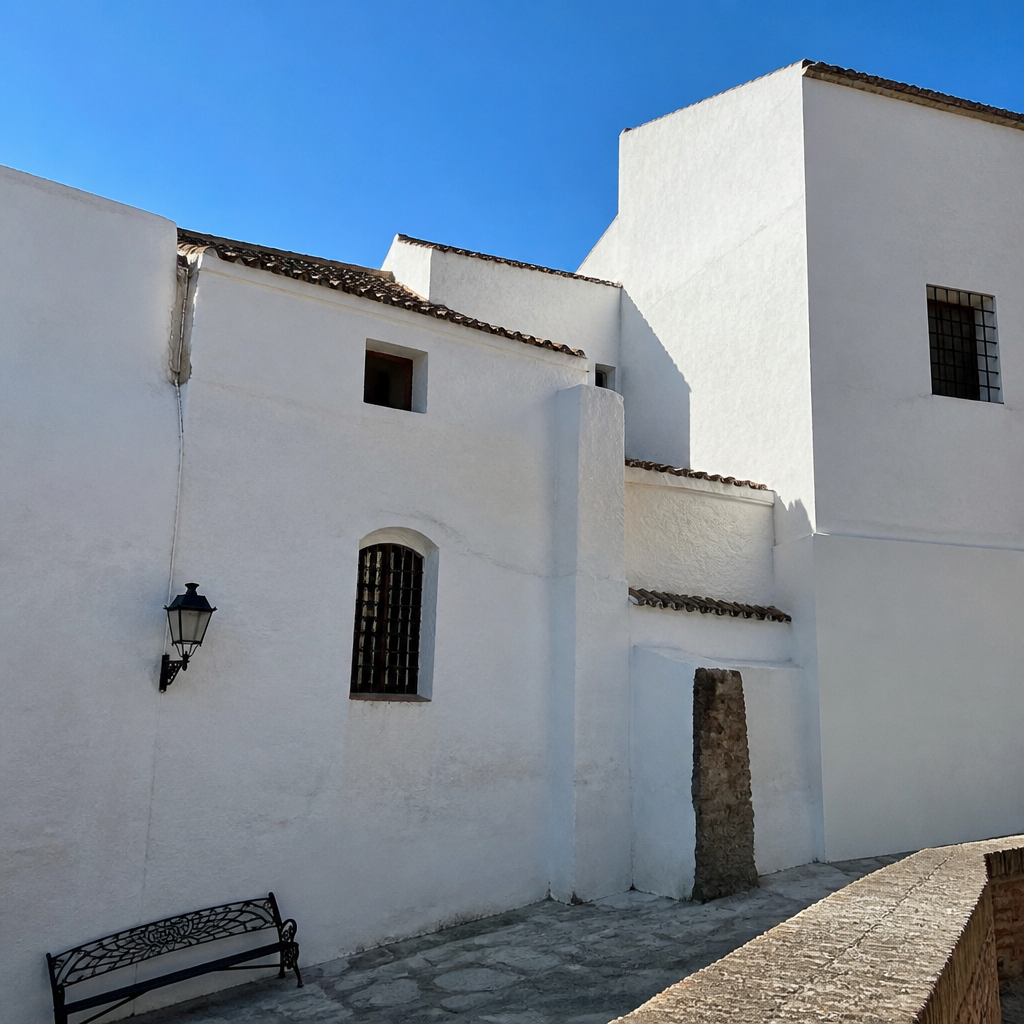 Iglesia pequeña del antiguo convento de Santa María de los Ángeles en Hornachuelos