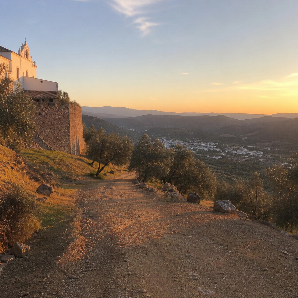 Camino entre el convento de Santa María de los Ángeles y Hornachuelos