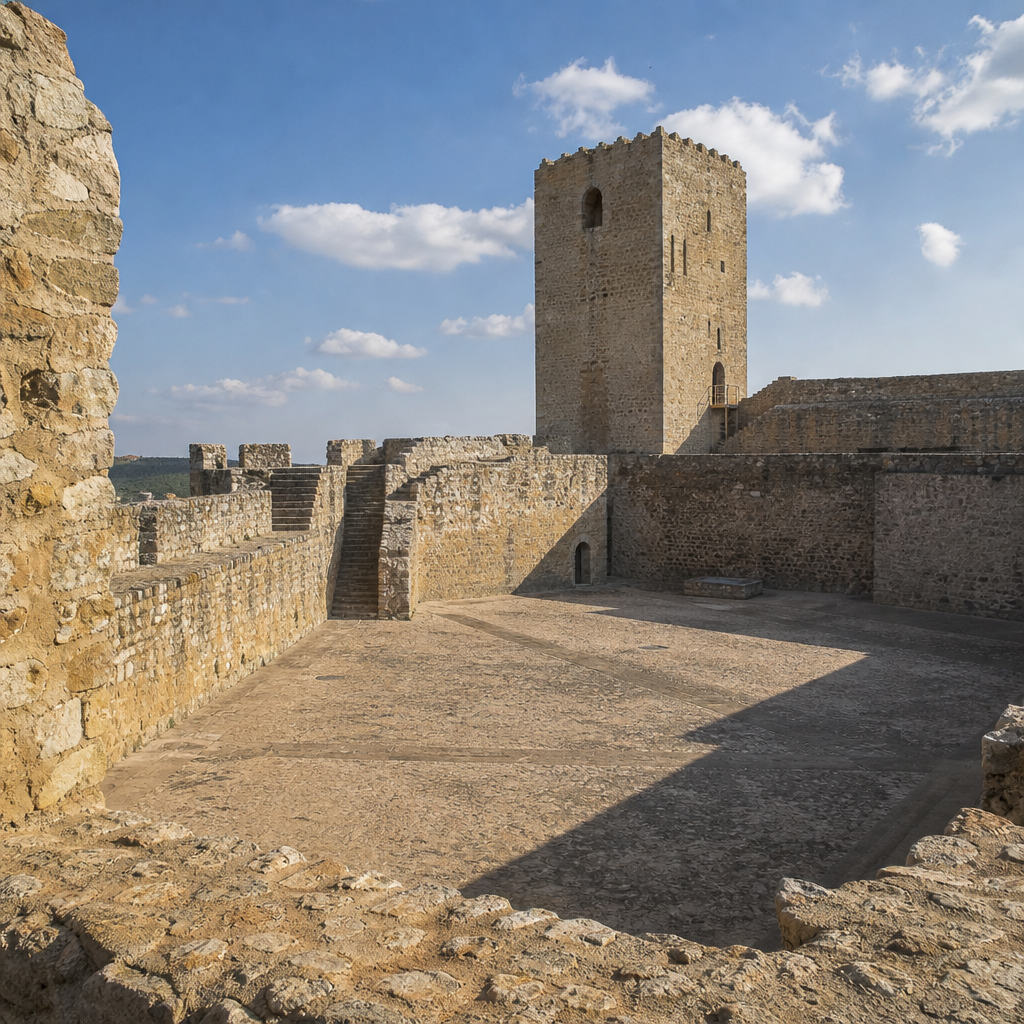 Recinto amurallado del Castillo de Iznájar (Hisn-Ashar)