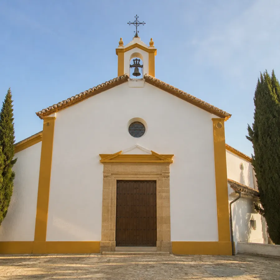 Recreación ilustrativa: Ermita de Nuestra Señora de la Piedad (Ermita de la Antigua), Iznájar: audioguía