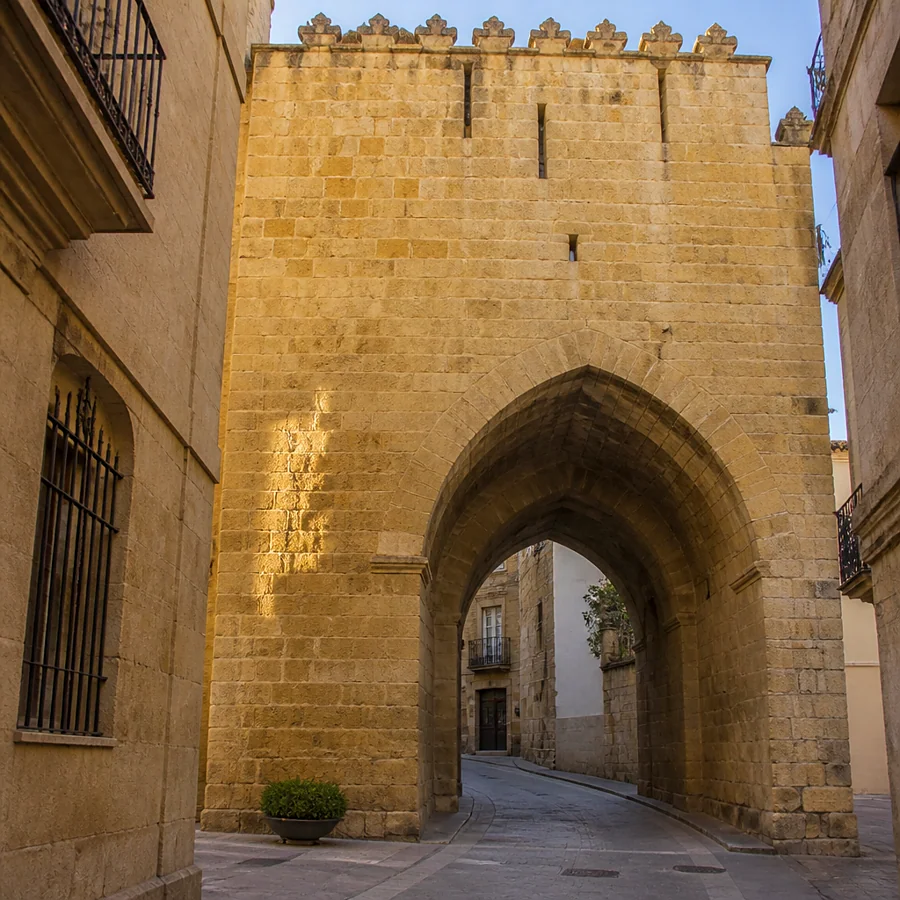 Recreación ilustrativa: Arco de San Lorenzo