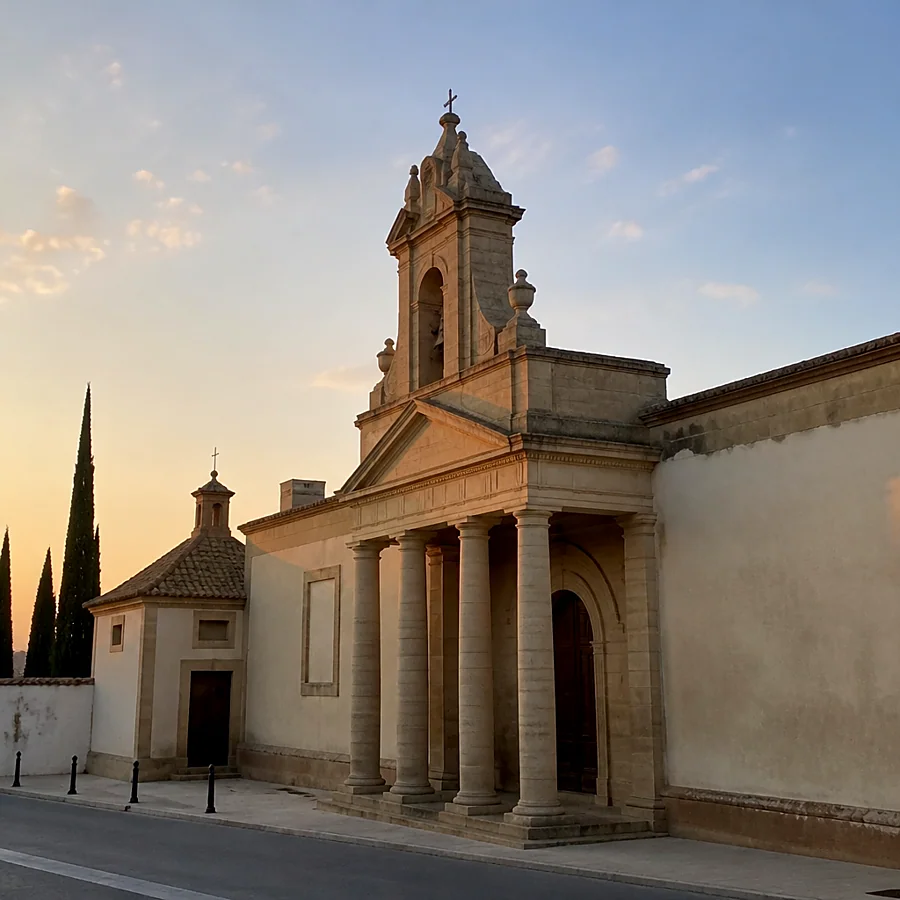 Recreación ilustrativa: Cementerio de San Eufrasio