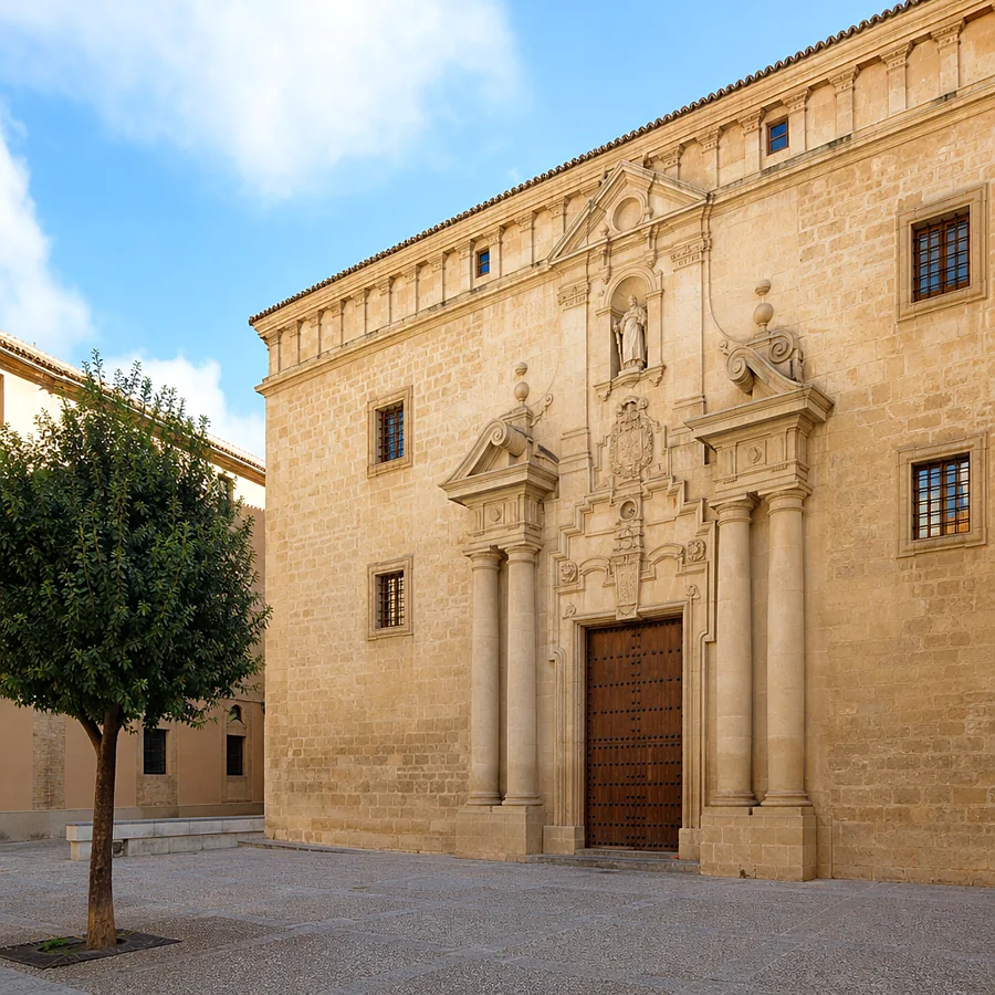 Recreación ilustrativa: Antiguo Hospital de San Juan de Dios