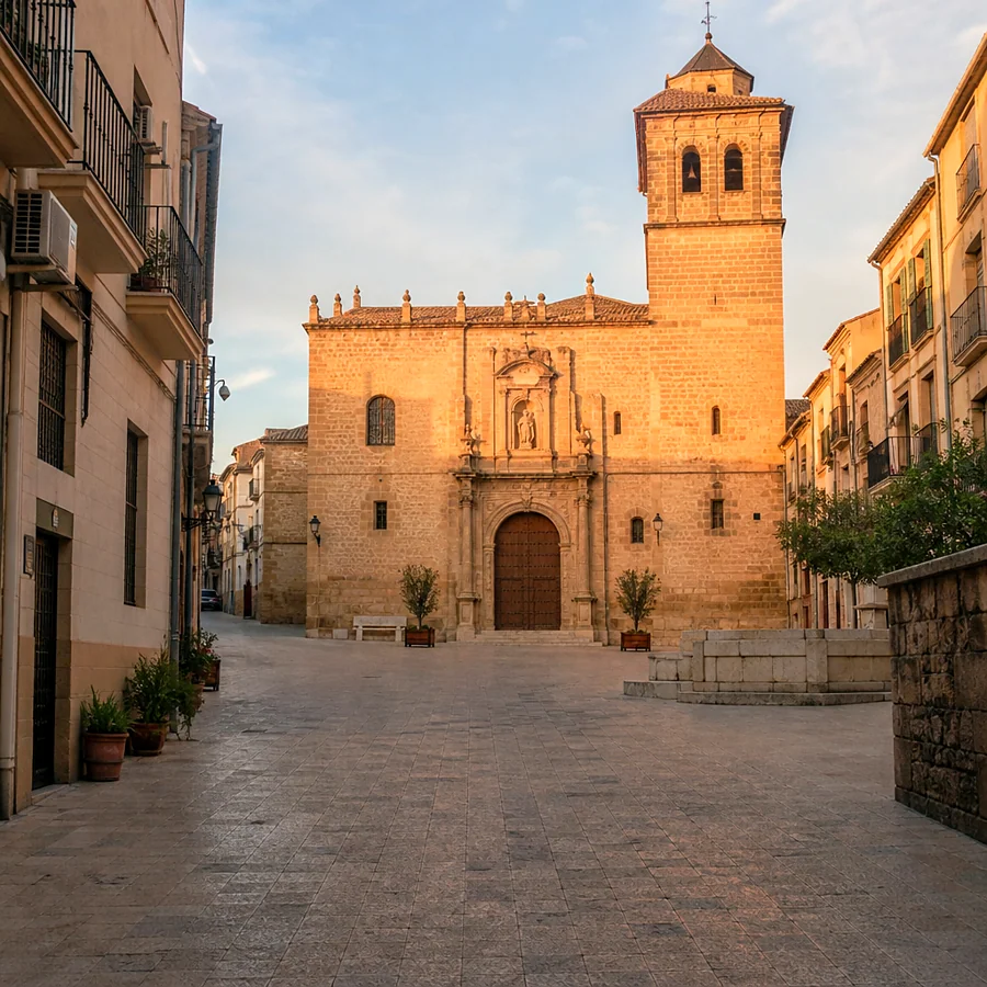 Recreación ilustrativa: Barrio de la Magdalena
