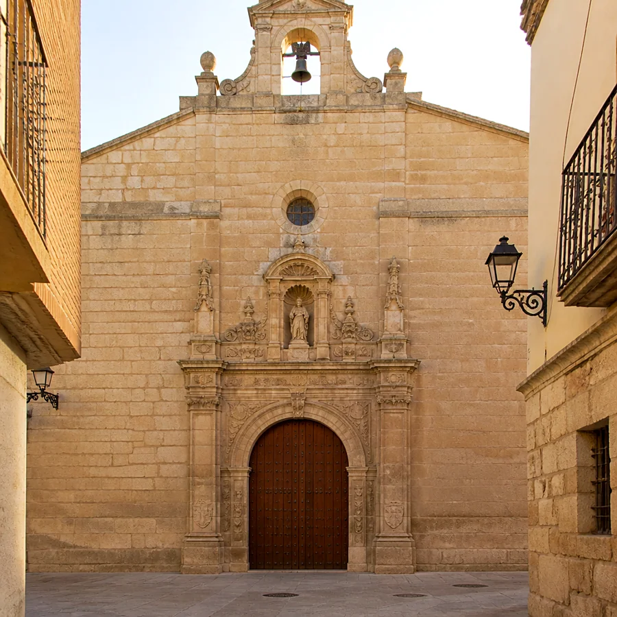 Recreación ilustrativa: Iglesia y Santa Capilla de San Andrés