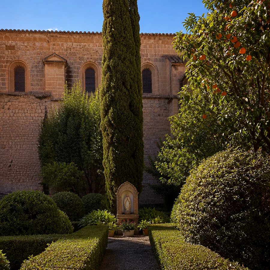 Recreación ilustrativa: Real Monasterio de Santa Clara