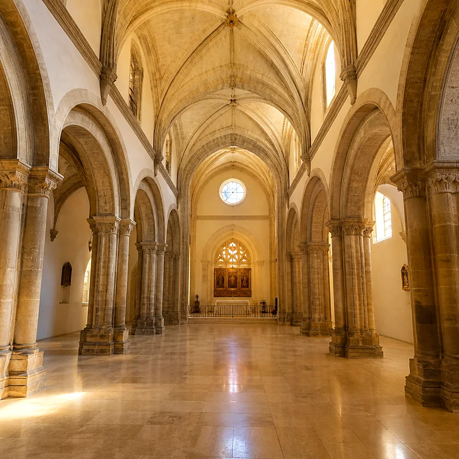 Recreación ilustrativa: Iglesia de Santa Catalina Mártir de Jaén, centro cultural reabierto en 2026