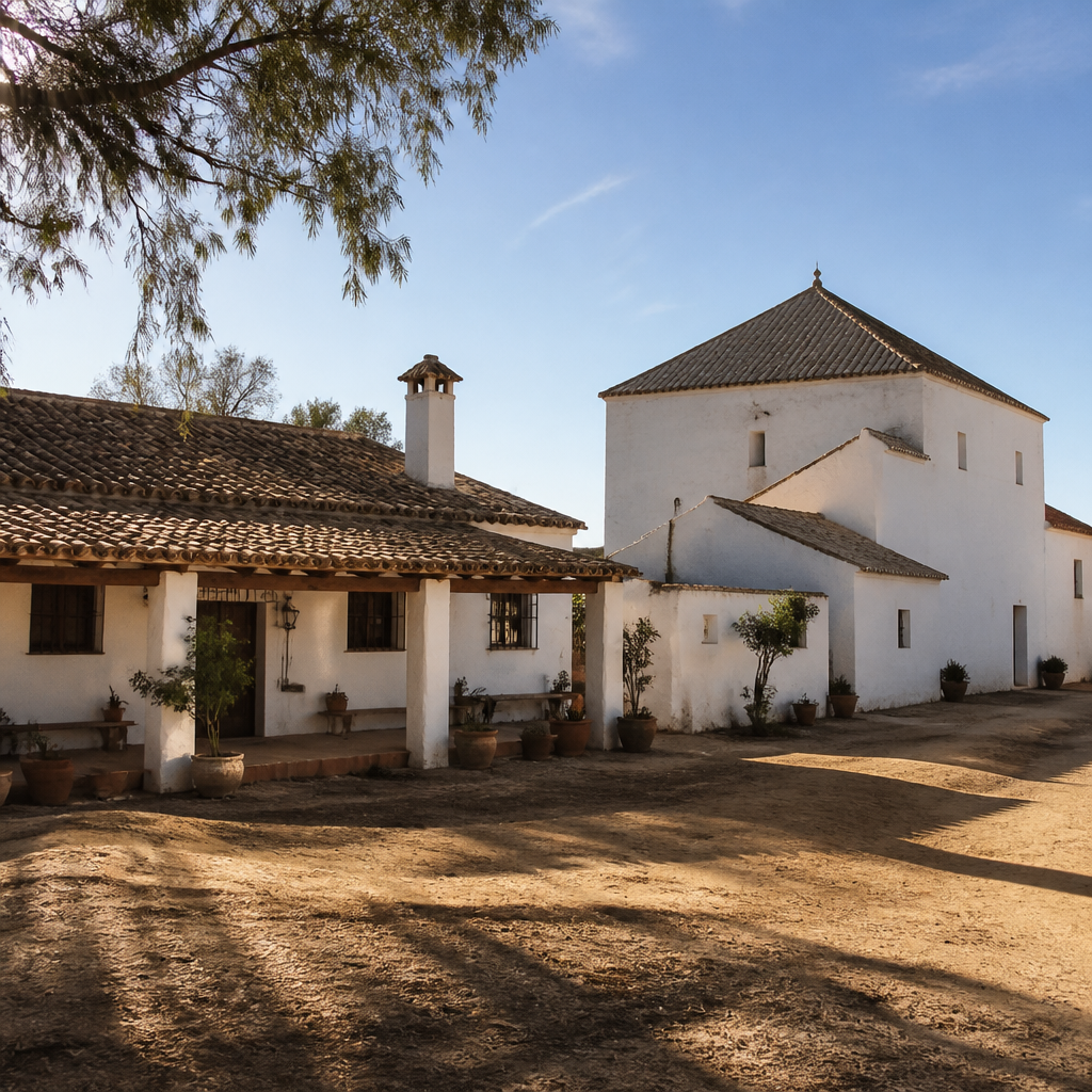 Casa de campo y molino de aceite de la Hacienda Guiral en La Carlota