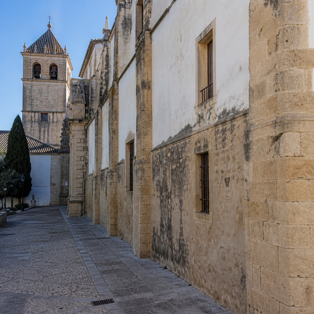 Muros del antiguo convento de la Santísima Trinidad, qué ver en La Rambla