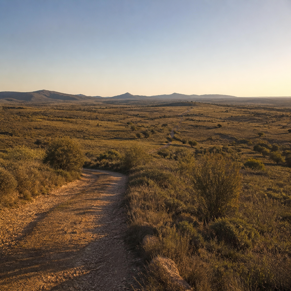 Paraje de Riaza cerca de La Victoria, camino de la Piedra del Trueno