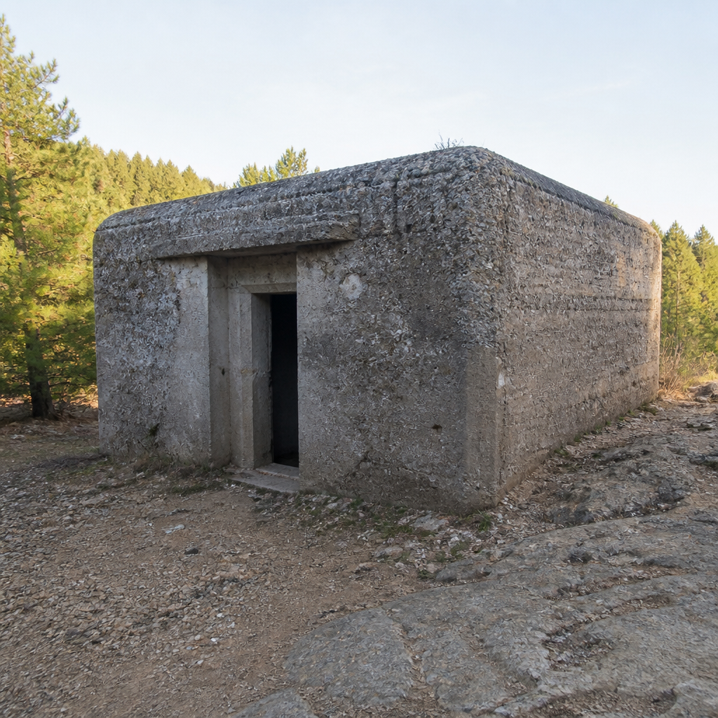 Entrada sur del Puesto de Observación de la Guerra Civil, Los Blázquez