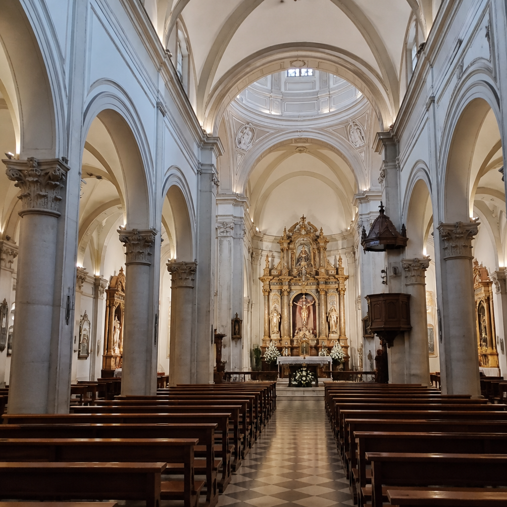 Bajo la nave · Iglesia Parroquial de San Mateo Apóstol