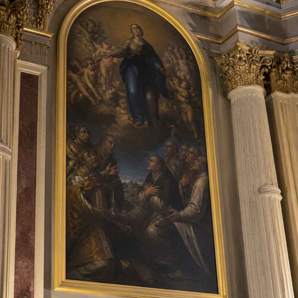 El cuadro que se fue a Barcelona · Iglesia Parroquial de San Mateo Apóstol