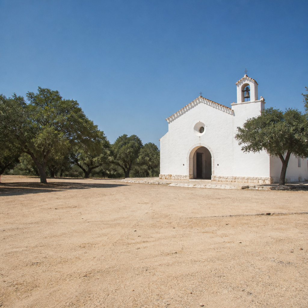 Recinto de la romería junto a la Ermita de San Jorge, Luque