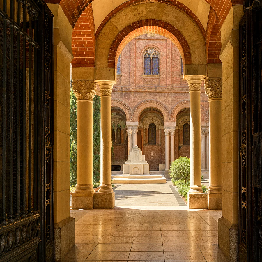 Recreación ilustrativa: Panteón de España