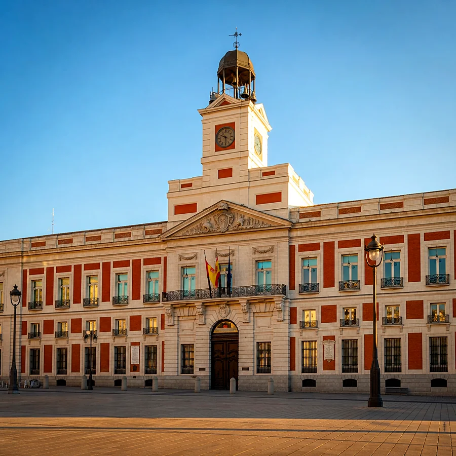 Recreación ilustrativa: Puerta del Sol
