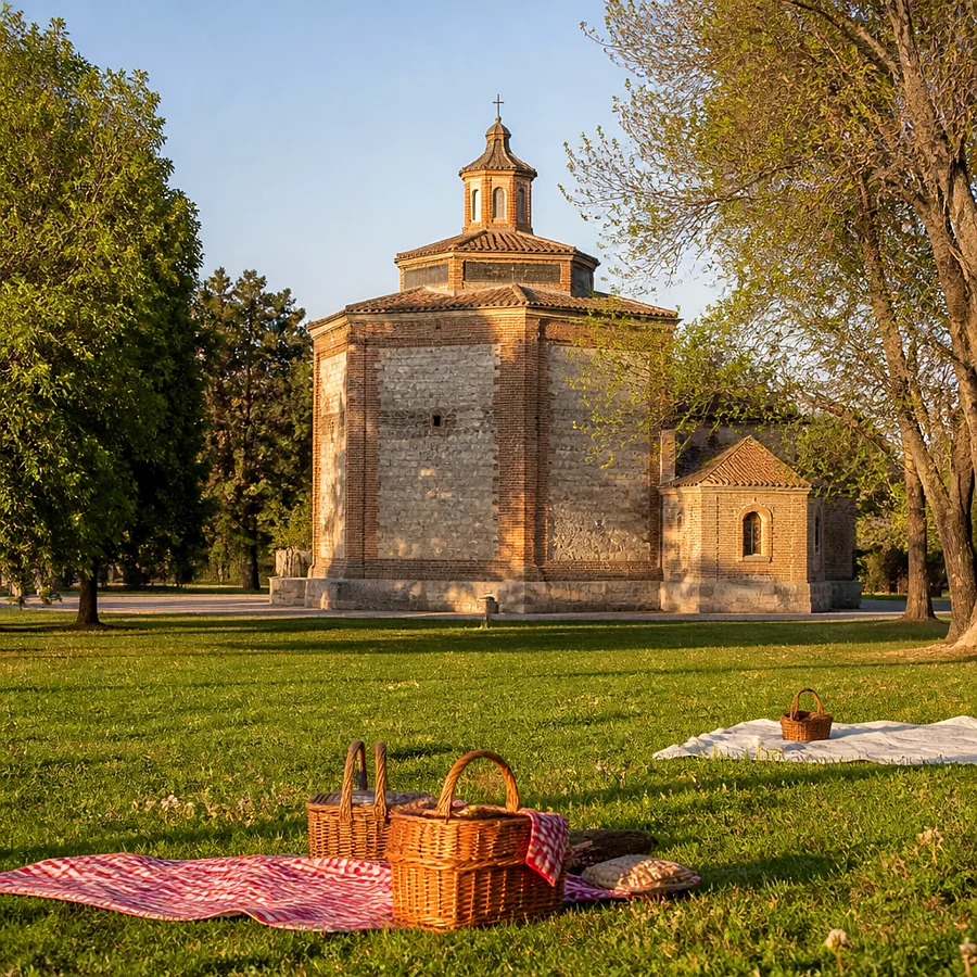 Recreación ilustrativa: Rosquillas de San Isidro