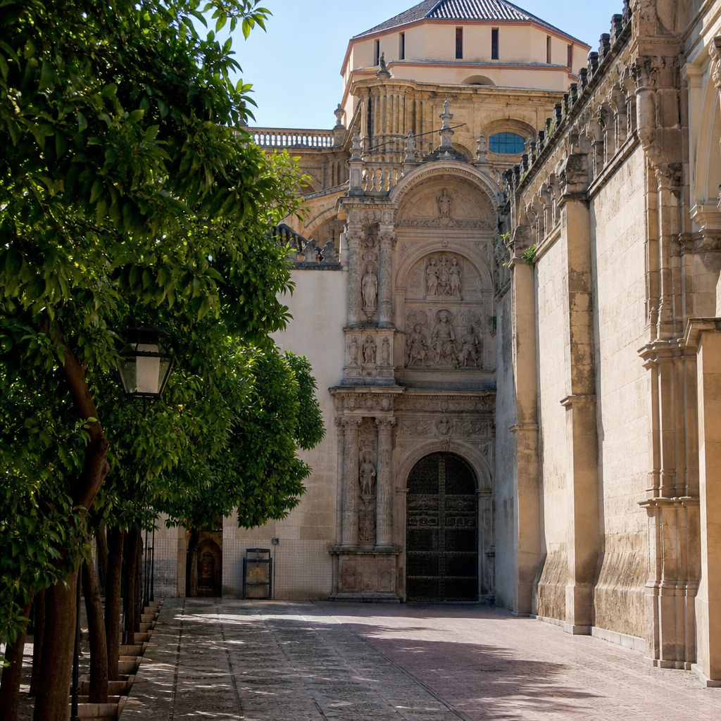 Zona de la Capilla Real mudéjar dentro de la Mezquita-Catedral de Córdoba