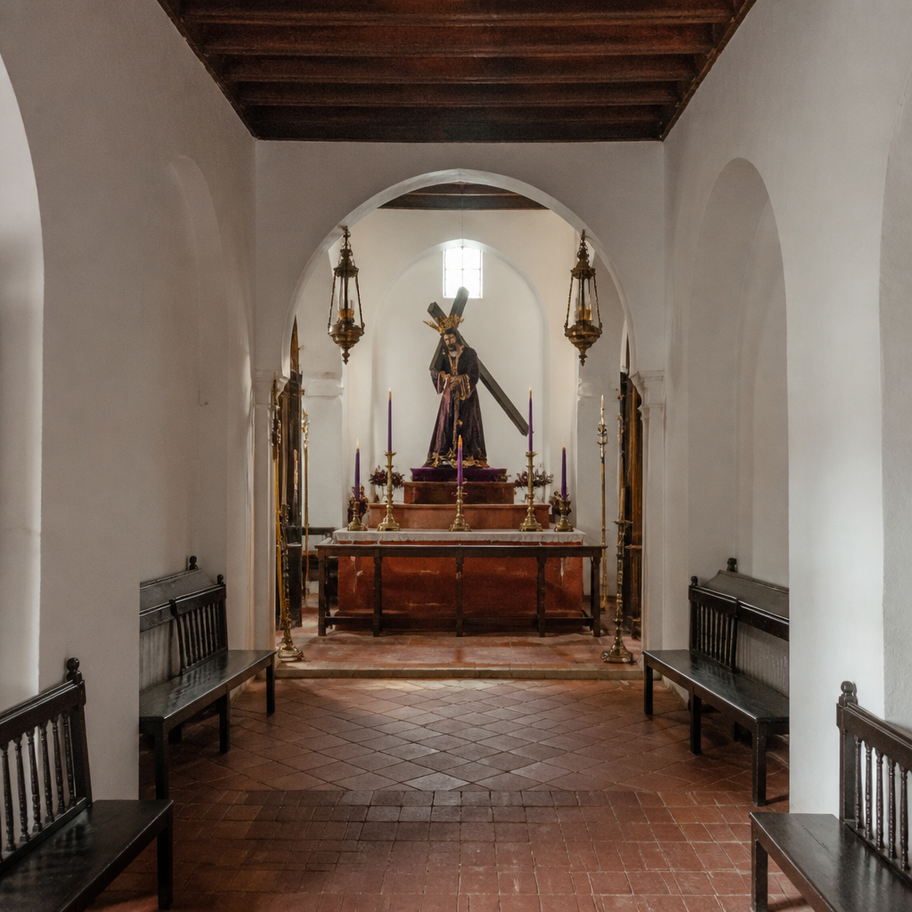 Imagen del Nazareno en la Ermita del Calvario de Montalbán de Córdoba