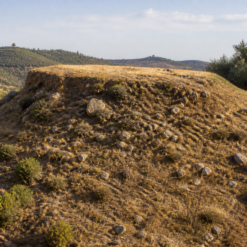 Meseta de la Plaza de Armas en el yacimiento de Los Carramolos
