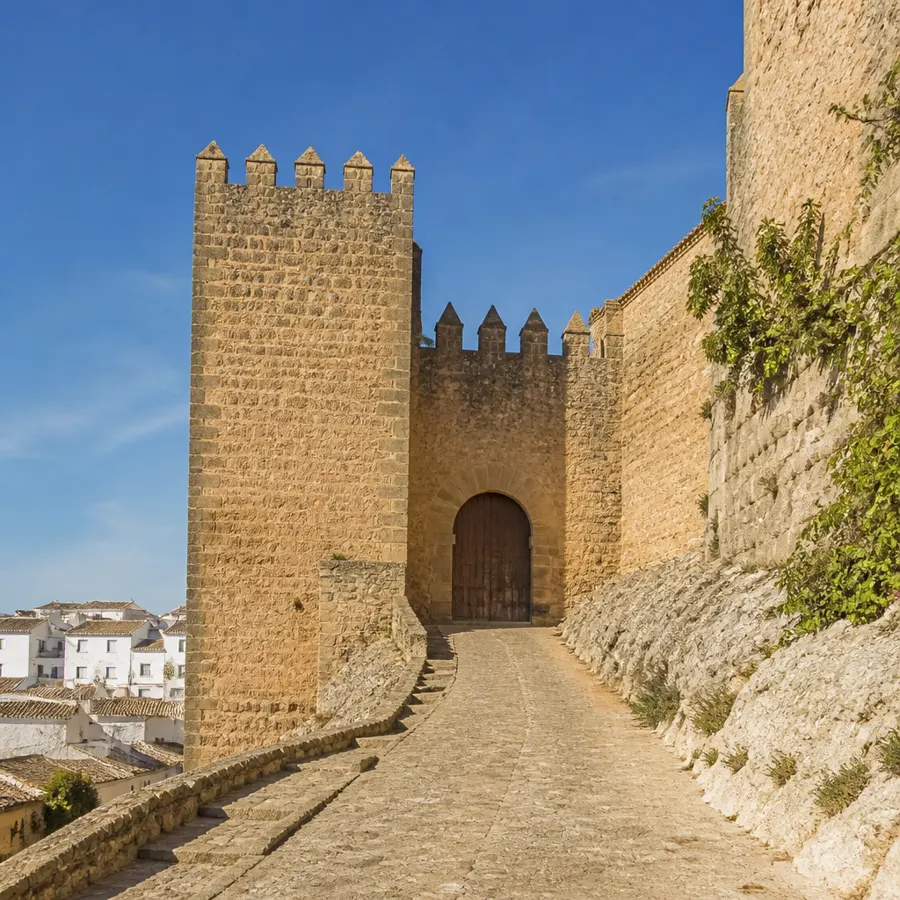 Recreación ilustrativa: Paseo por el casco histórico y el mirador de Montemayor