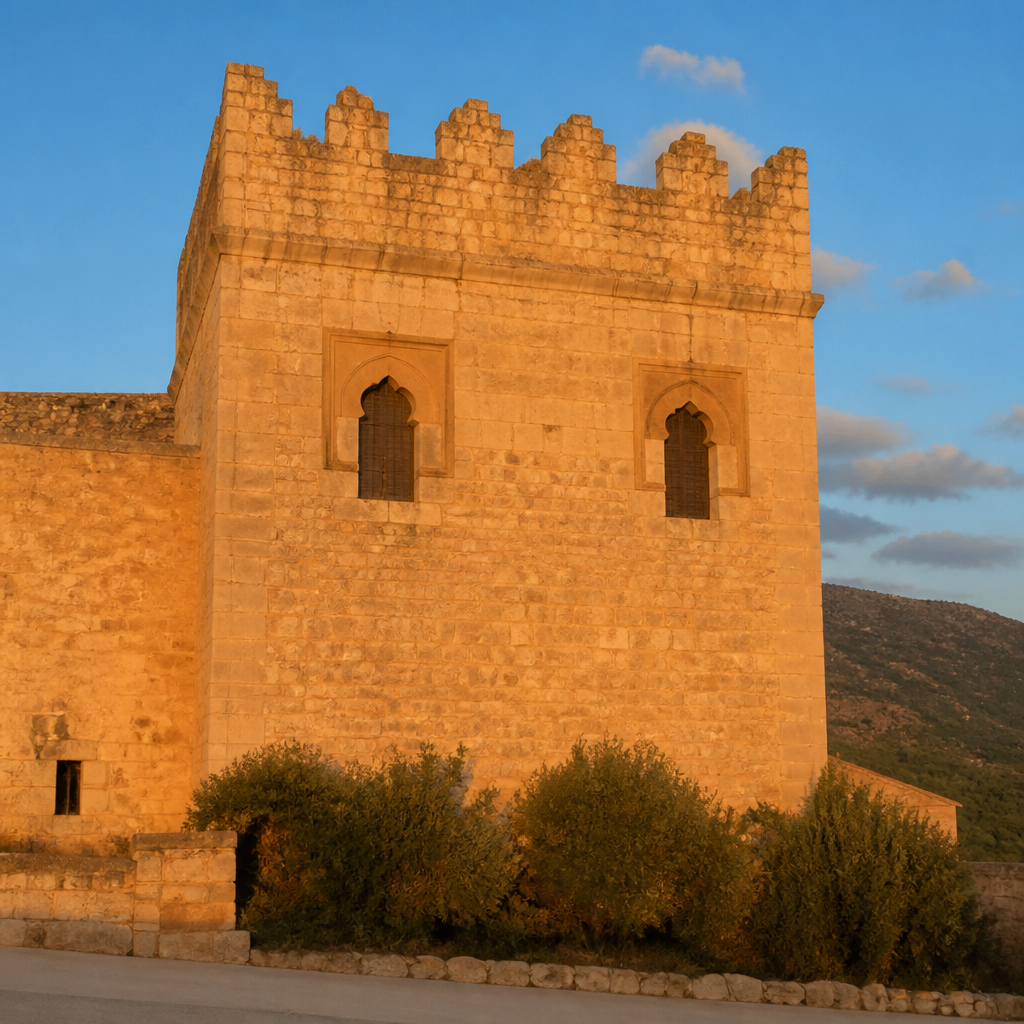 Ventanas de la Sala de la Sultana en la Torre del Homenaje del Castillo Ducal de Frías
