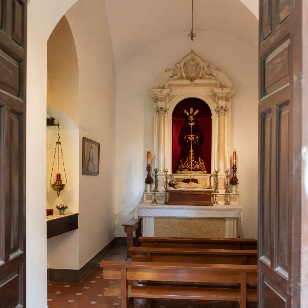 Capilla del Santo Entierro y Jesús Preso en la iglesia de San Jerónimo de Moriles