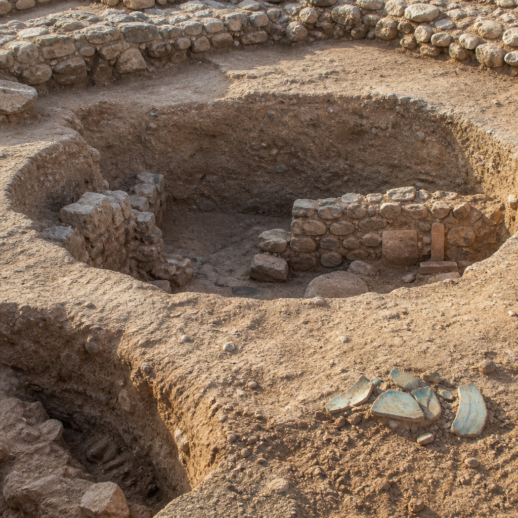 Silo medieval del yacimiento arqueológico de El Higuerón, Nueva Carteya
