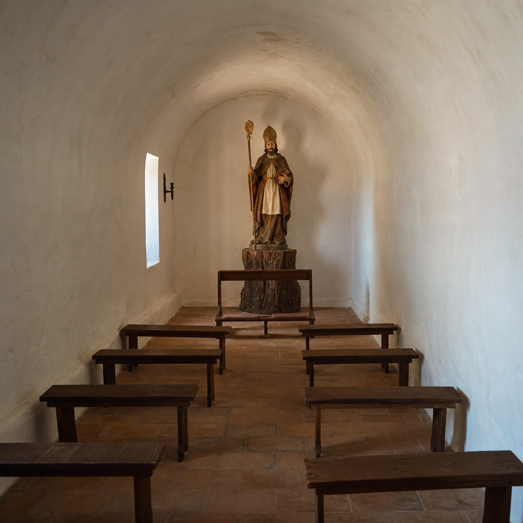 El santo de los billetes · Ermita de San Benito