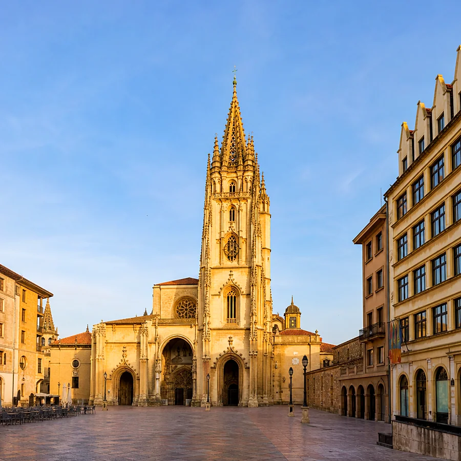 Recreación ilustrativa: Oviedo