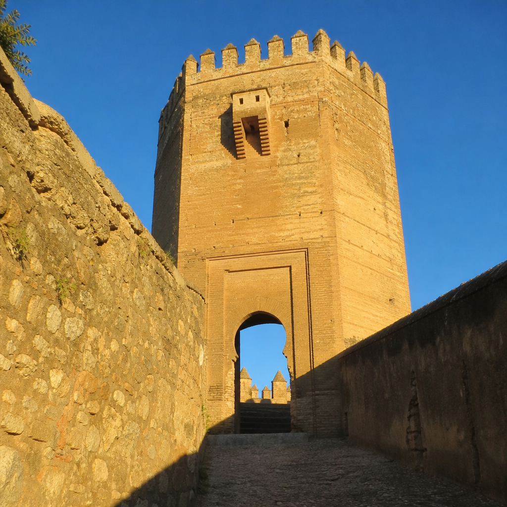Torre del Arquito Quemado en la Alcazaba de Palma del Río