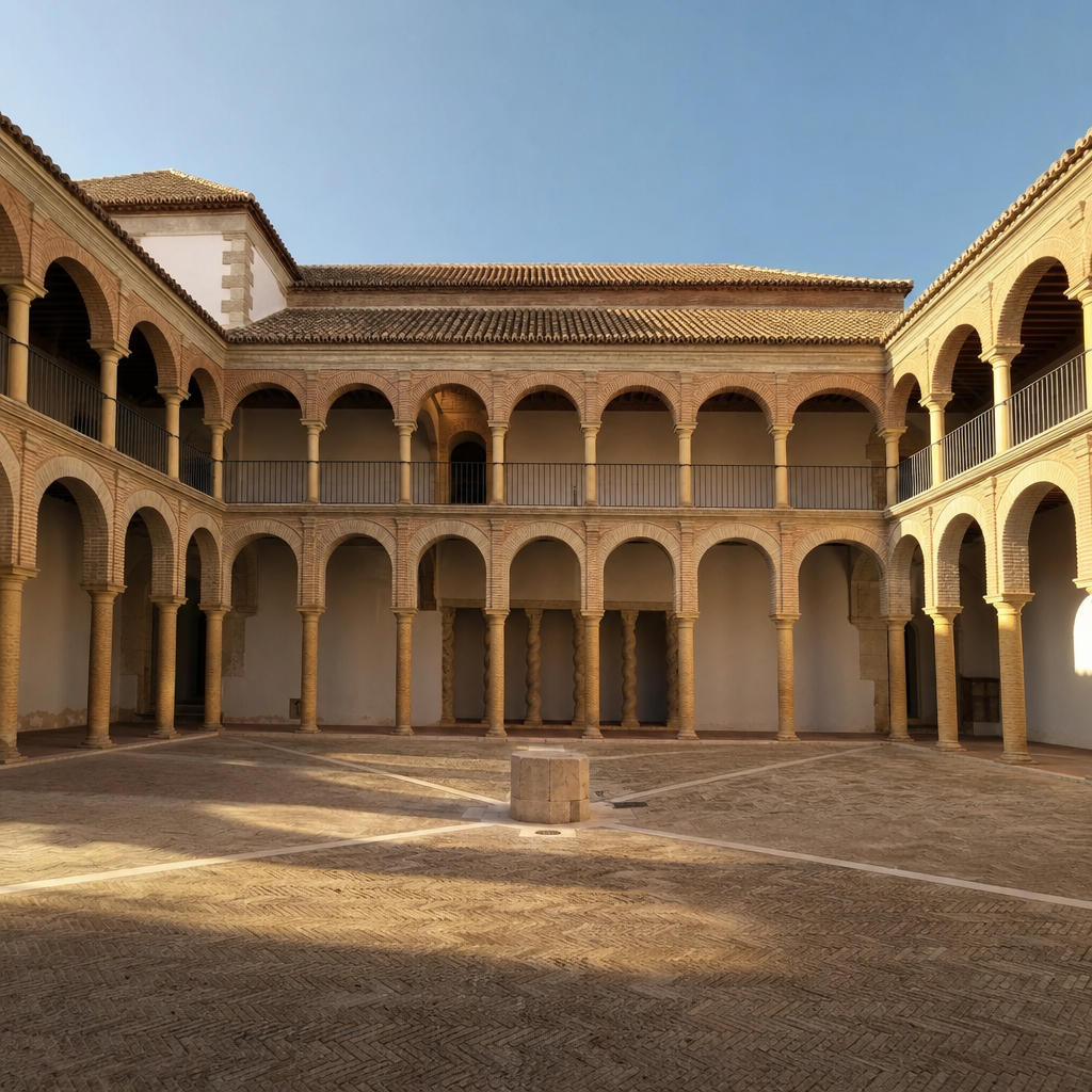 Claustro mudéjar del Antiguo Convento de Santa Clara en Palma del Río