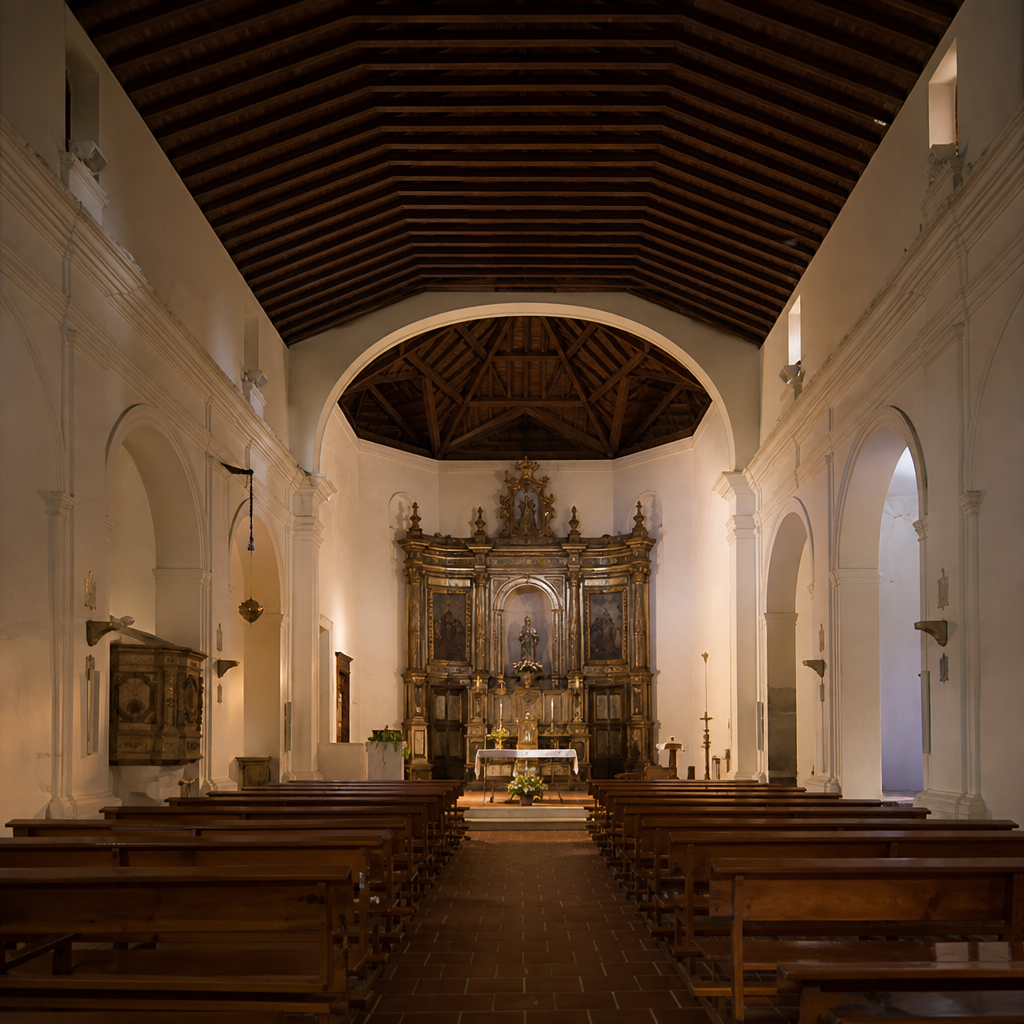 Artesonado mudéjar de la iglesia del Antiguo Convento de Santo Domingo, Palma del Río