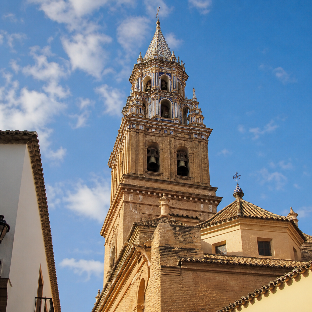 Torre de 54 metros de la Iglesia de la Asunción, qué ver en Palma del Río
