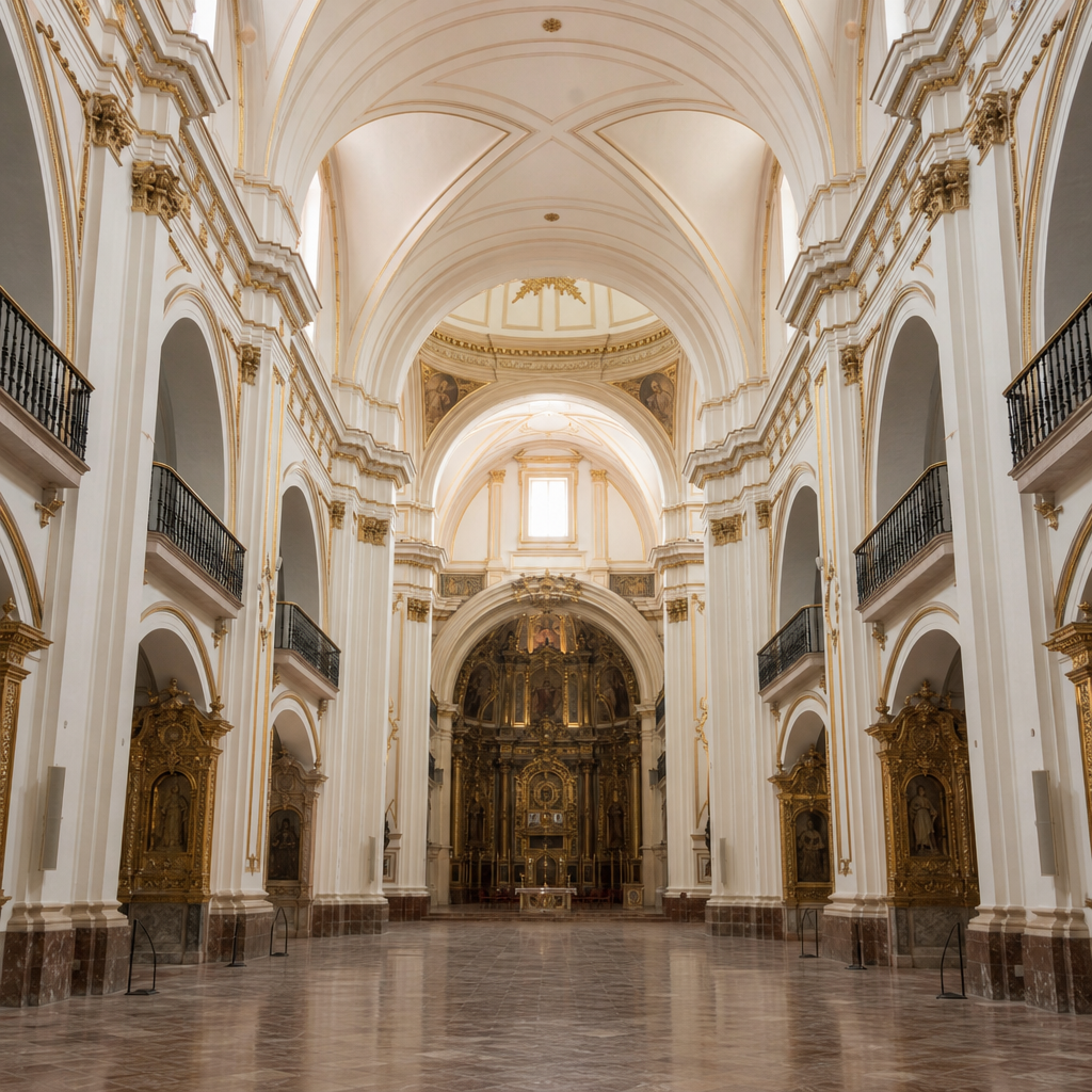 Nave central de la Iglesia de Nuestra Señora de la Asunción de Palma del Río