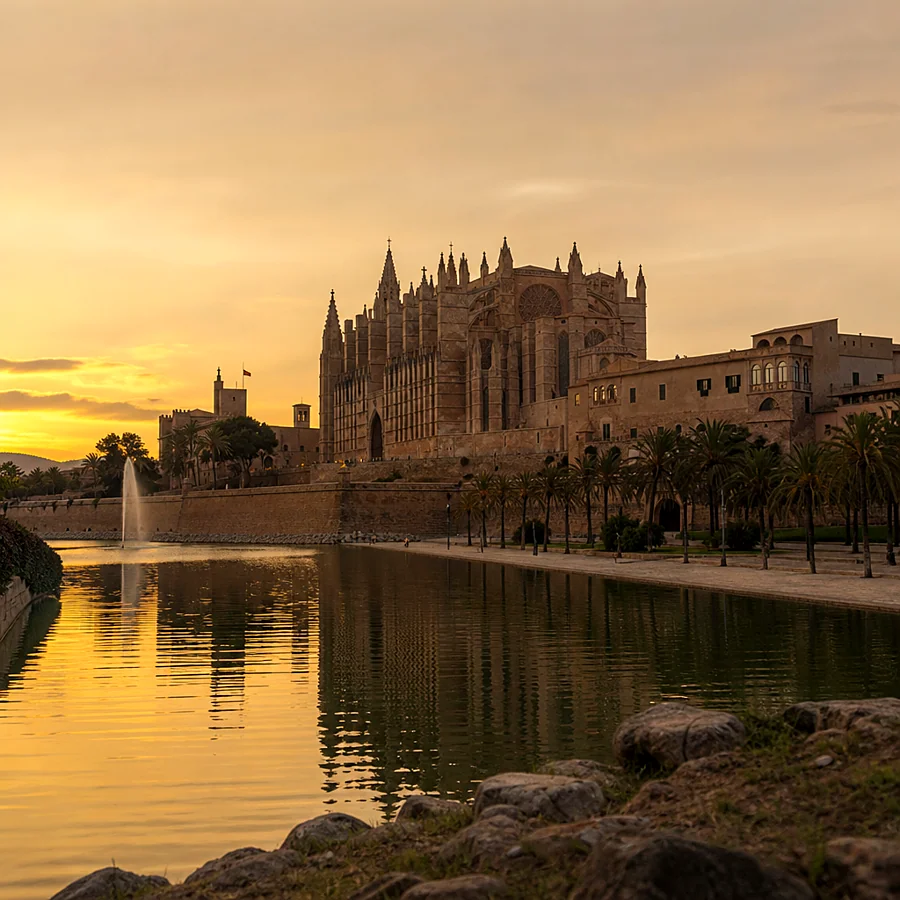 Recreación ilustrativa: Nit de Sant Joan en Palma