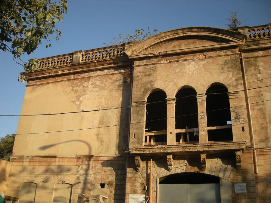 Molino d'en Garleta y molinos del Jonquet junto a Santa Catalina, Palma