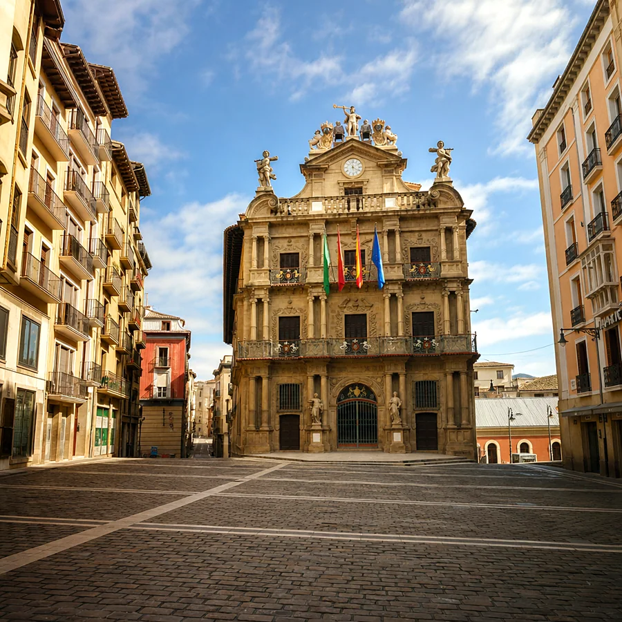 Recreación ilustrativa: Pamplona