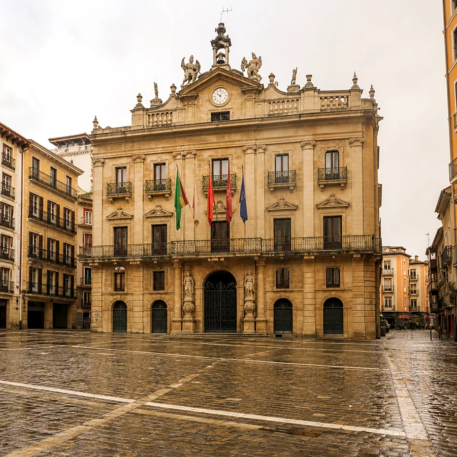 Recreación ilustrativa: Festividad de San Saturnino, patrón de Pamplona