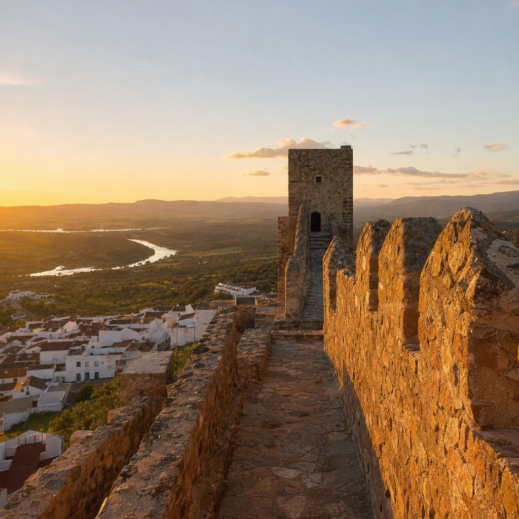Mirador del Bembézar en el castillo de Hornachuelos, qué ver en Hornachuelos