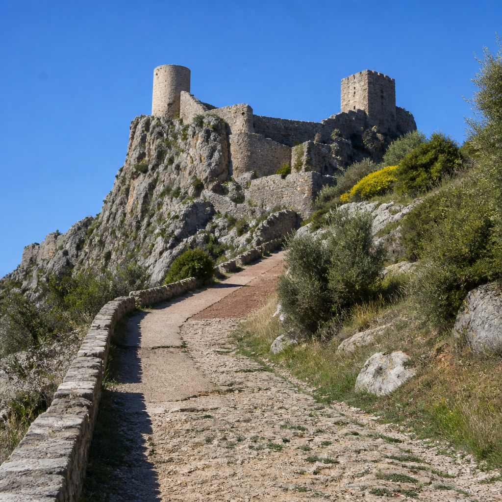 Sendero del castillo de Luque, rutas Luque en las Sierras Subbéticas