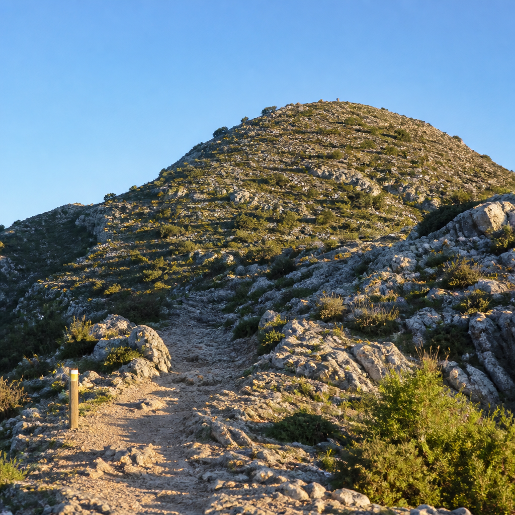 Sendero señalizado de La Tiñosa, ruta de senderismo en la Subbética