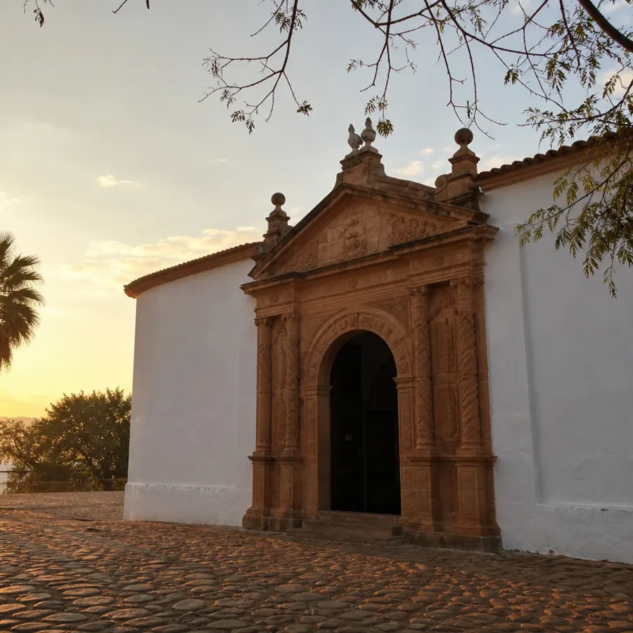 Recreación ilustrativa: Capilla de la Caridad de Posadas: audioguía de su portada y su hospital