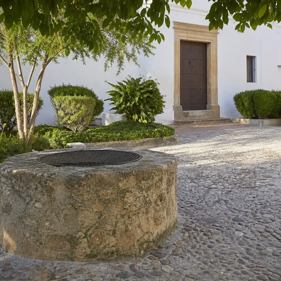 Recreación ilustrativa: Pozo Viejo de Pozoblanco: audioguía del monumento