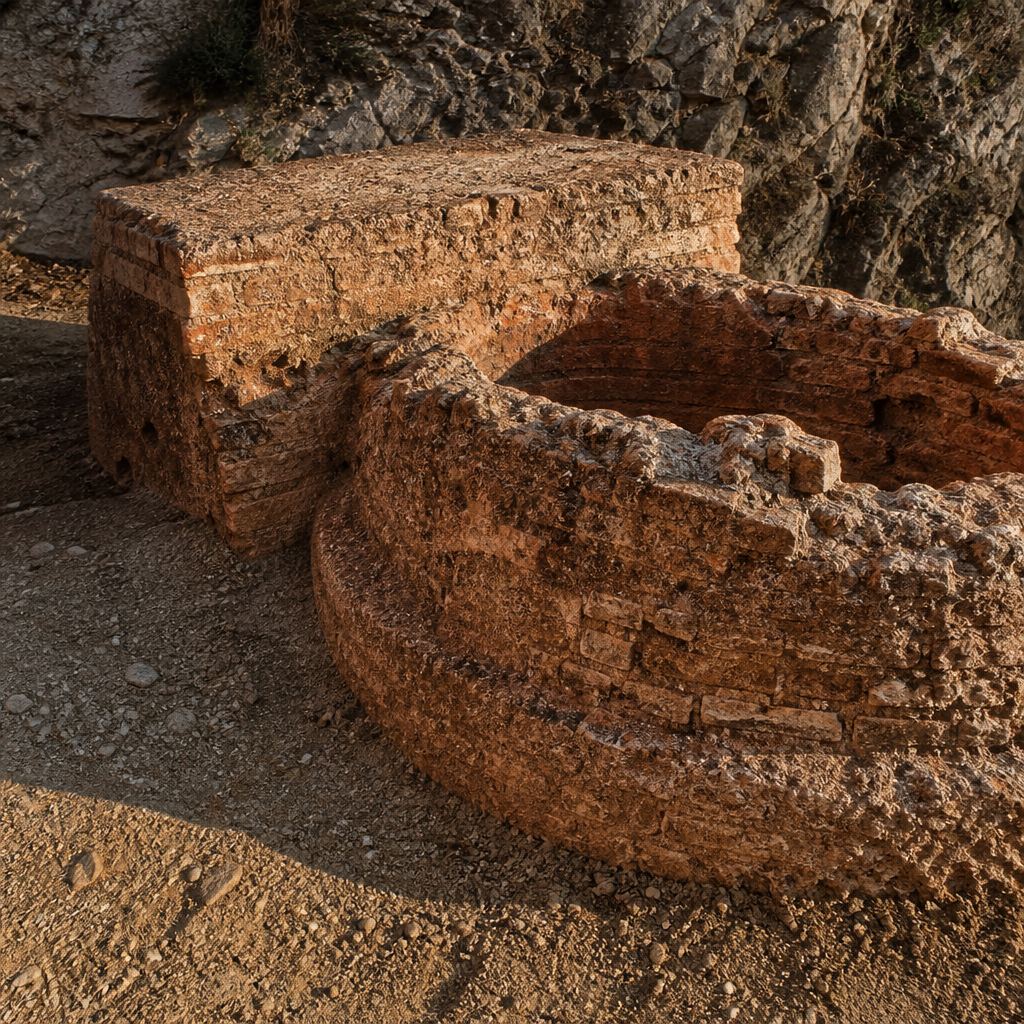 Cámara de fuego del Horno de Cerámica Almohade de Priego de Córdoba