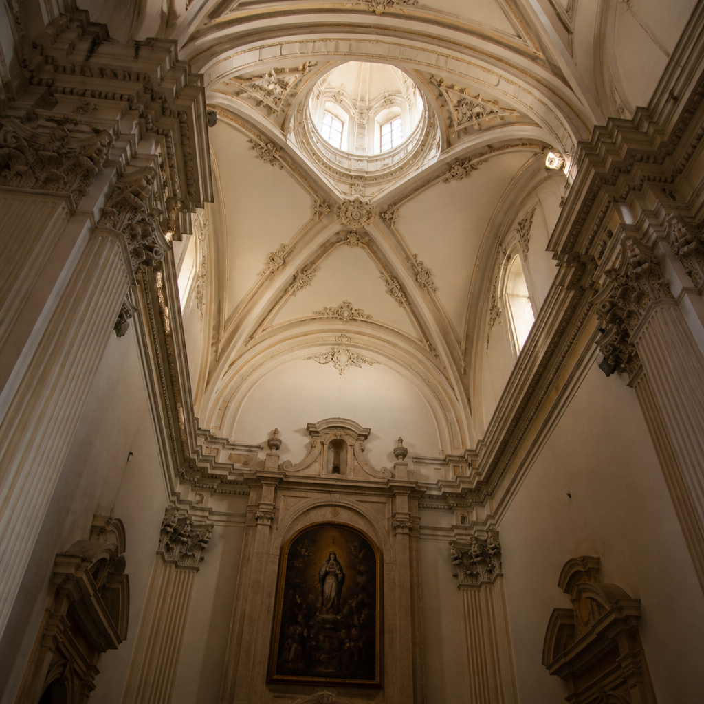 Antigua sacristía convertida en capilla en la Iglesia del Carmen de Priego de Córdoba