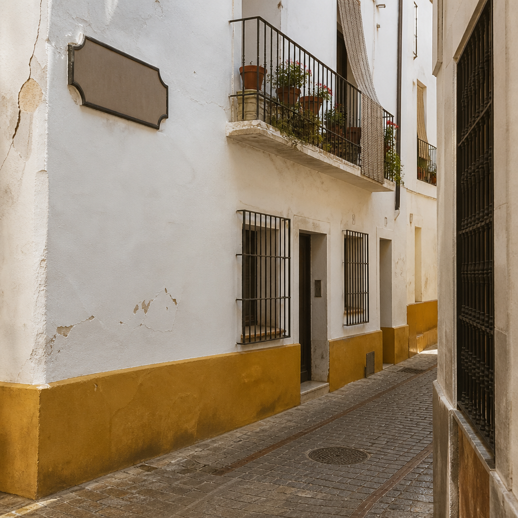 Calle de los cuadrilleros en Baena, tradición del judío de Baena